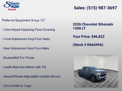 2026 Chevrolet Silverado 1500 LT LT1