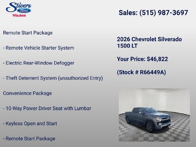 2026 Chevrolet Silverado 1500 LT LT1