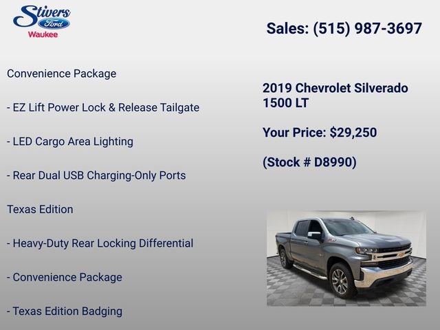 2019 Chevrolet Silverado 1500 LT