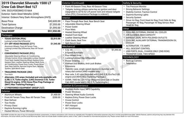 2019 Chevrolet Silverado 1500 LT