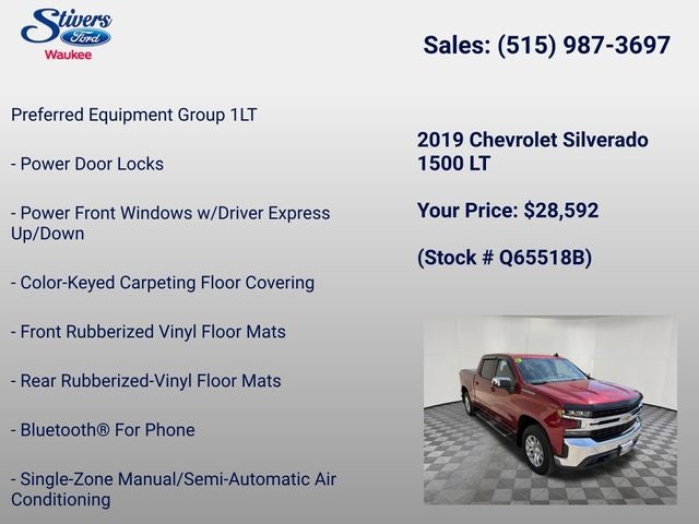 2019 Chevrolet Silverado 1500 LT