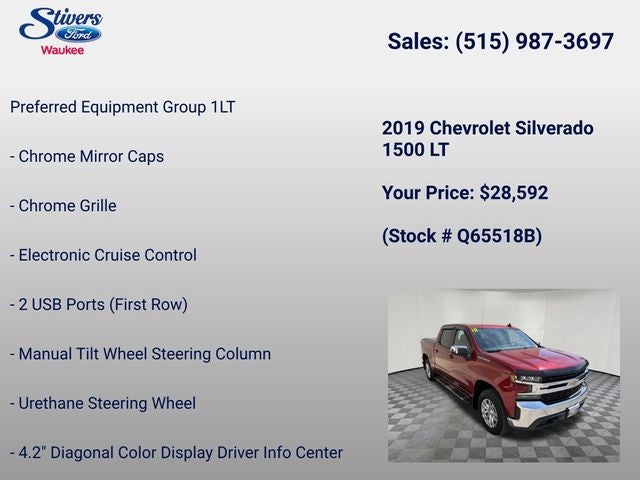 2019 Chevrolet Silverado 1500 LT