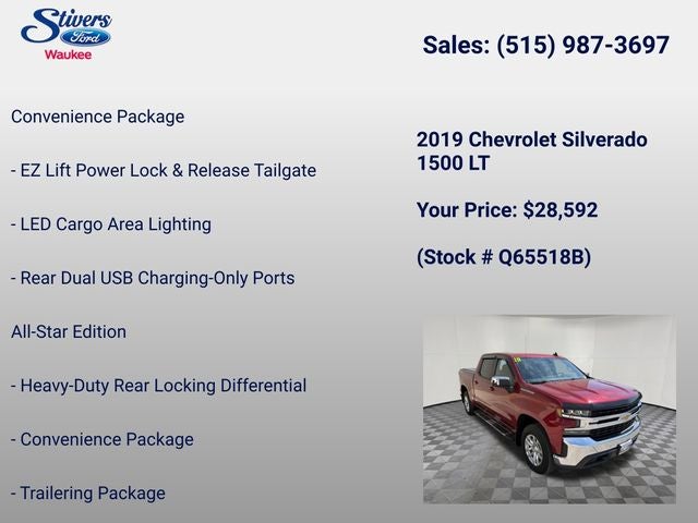 2019 Chevrolet Silverado 1500 LT