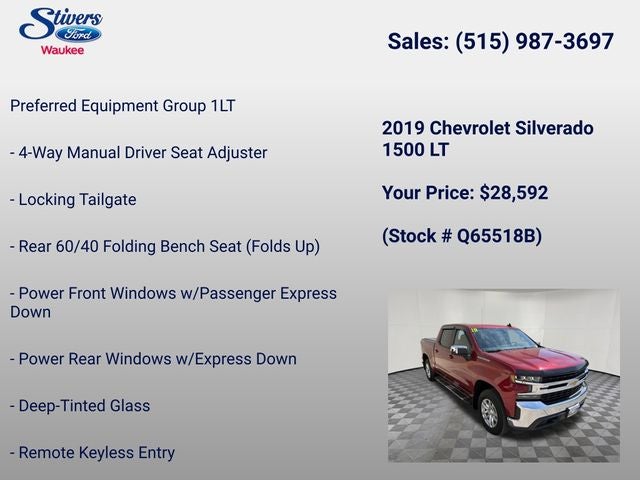 2019 Chevrolet Silverado 1500 LT
