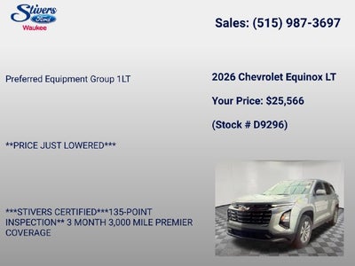 2026 Chevrolet Equinox LT