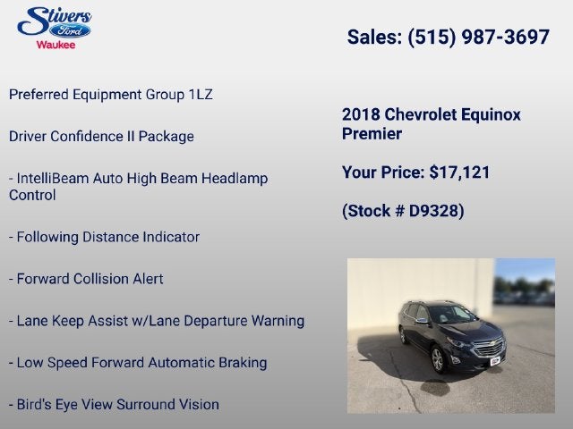 2018 Chevrolet Equinox Premier