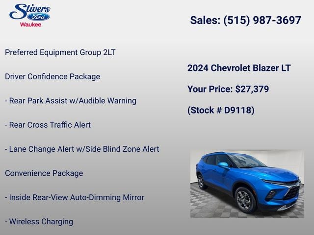 2024 Chevrolet Blazer LT