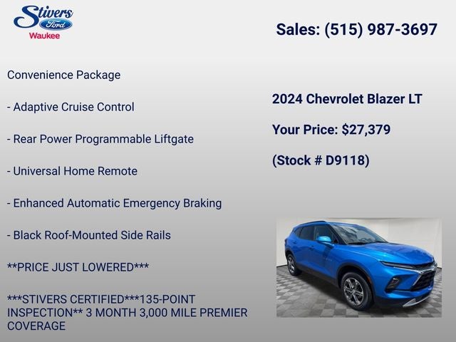 2024 Chevrolet Blazer LT