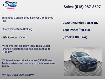 2020 Chevrolet Blazer RS