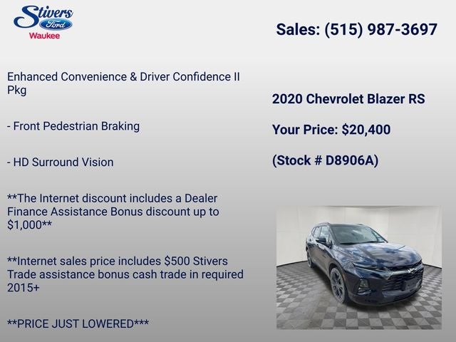 2020 Chevrolet Blazer RS