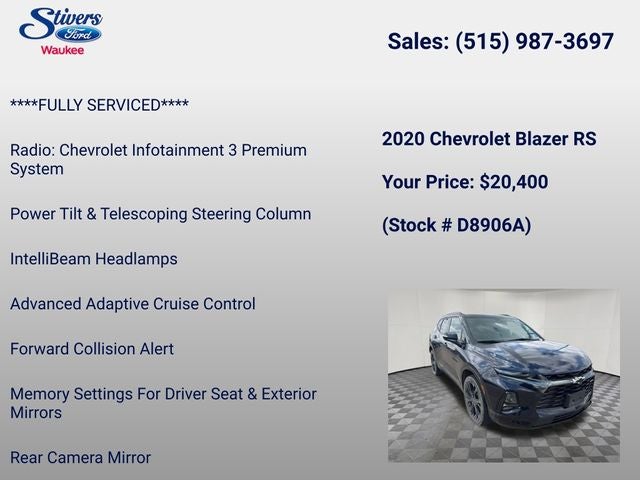 2020 Chevrolet Blazer RS