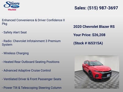 2020 Chevrolet Blazer RS