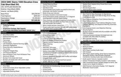 2024 GMC Sierra 1500 Elevation