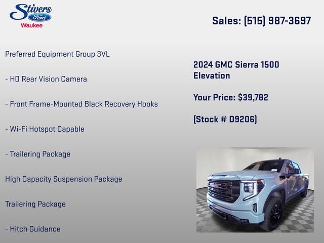 2024 GMC Sierra 1500 Elevation