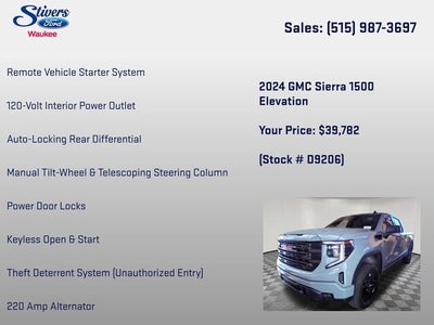 2024 GMC Sierra 1500 Elevation