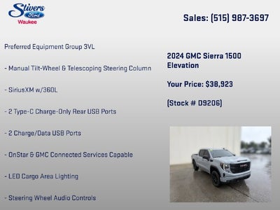 2024 GMC Sierra 1500 Elevation