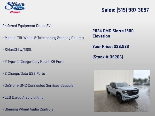 2024 GMC Sierra 1500 Elevation