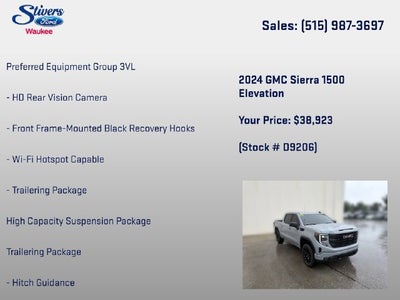 2024 GMC Sierra 1500 Elevation