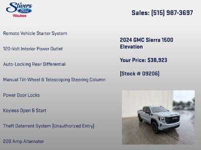 2024 GMC Sierra 1500 Elevation