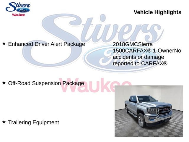 2018 GMC Sierra 1500 SLT