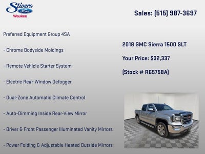 2018 GMC Sierra 1500 SLT