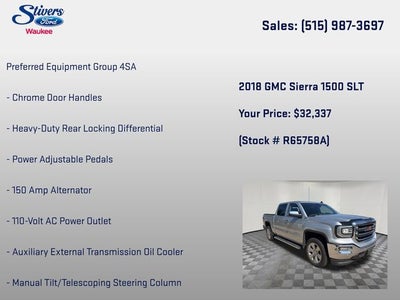 2018 GMC Sierra 1500 SLT
