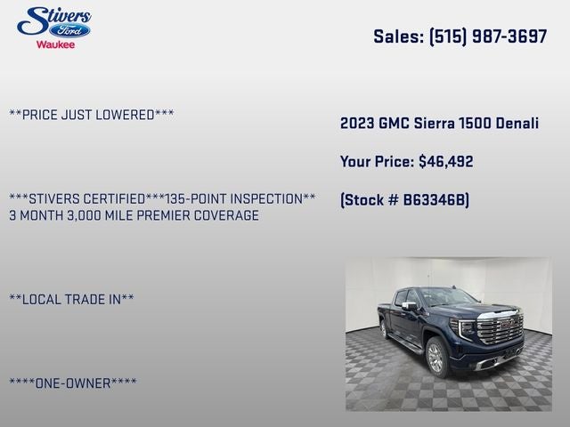 2023 GMC Sierra 1500 Denali