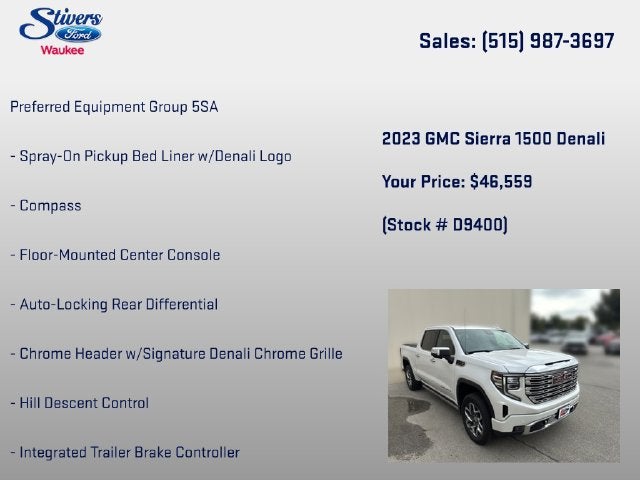 2023 GMC Sierra 1500 Denali