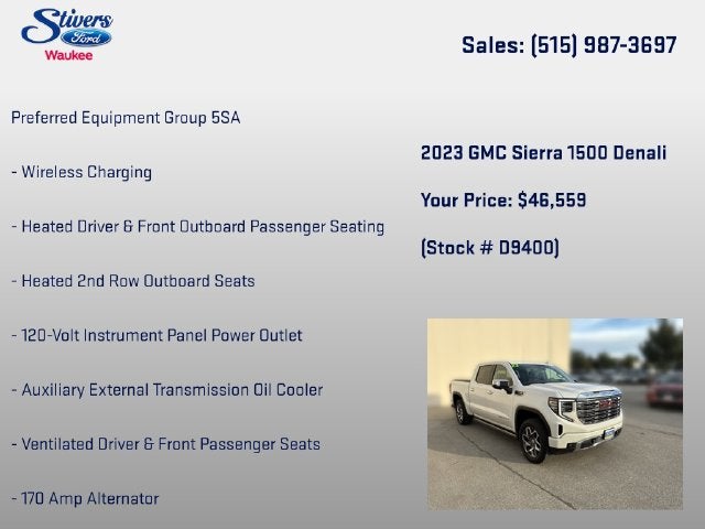 2023 GMC Sierra 1500 Denali