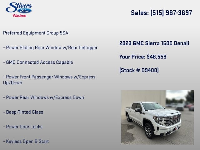 2023 GMC Sierra 1500 Denali