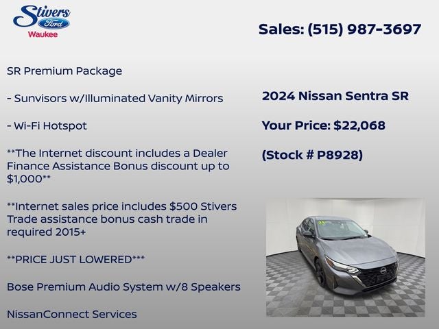 2024 Nissan Sentra SR