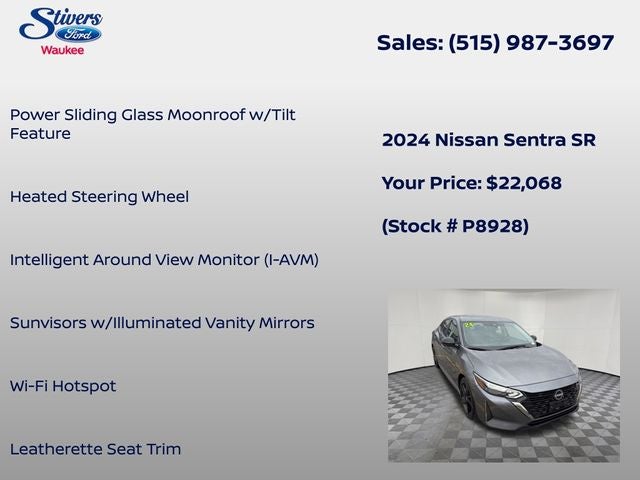 2024 Nissan Sentra SR
