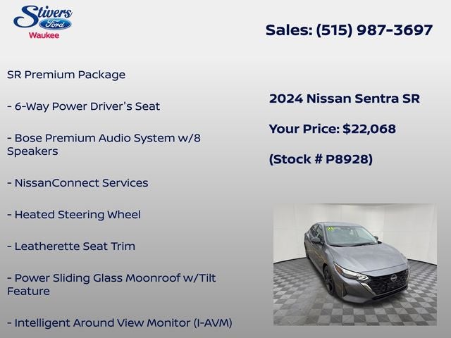 2024 Nissan Sentra SR