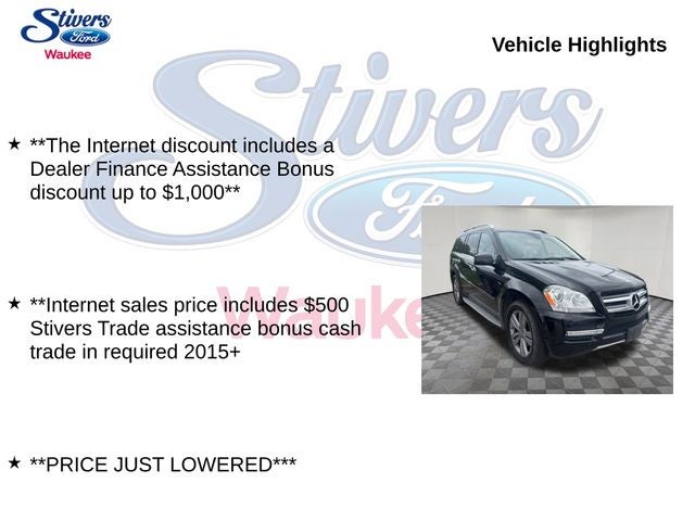 2012 Mercedes-Benz GL-Class GL 350 Base BlueTEC® 4MATIC®