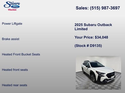 2025 Subaru Outback Limited