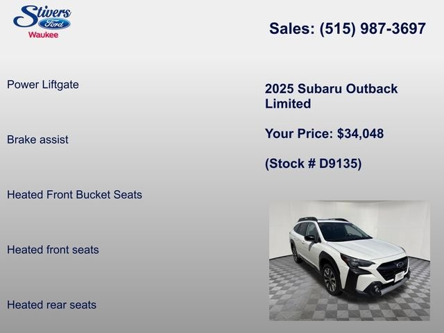 2025 Subaru Outback Limited
