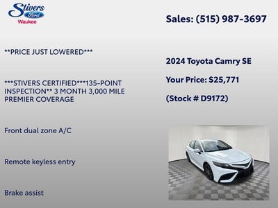2024 Toyota Camry SE