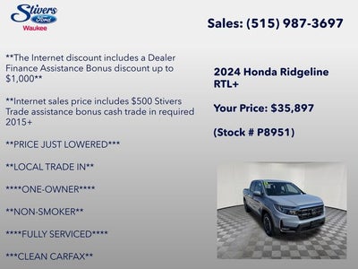 2024 Honda Ridgeline RTL