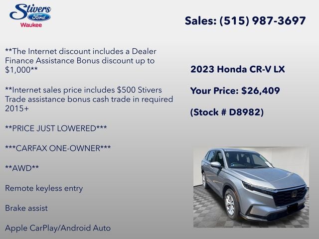 2023 Honda CR-V LX