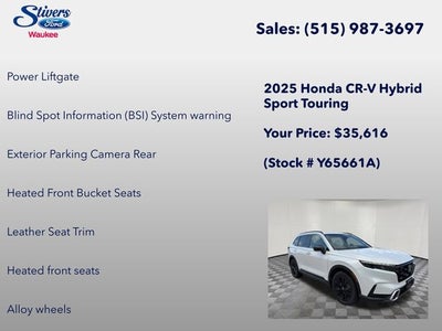 2025 Honda CR-V Hybrid Sport Touring