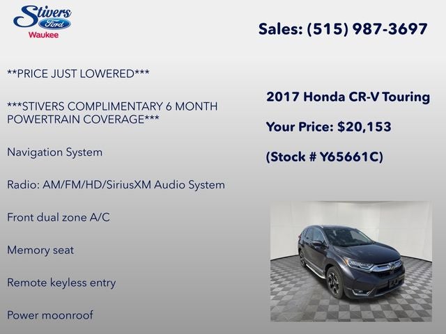 2017 Honda CR-V Touring