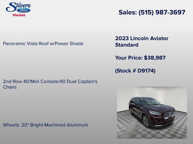 2023 Lincoln Aviator Standard Premium