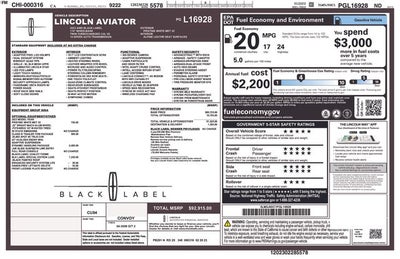 2023 Lincoln Aviator Black Label