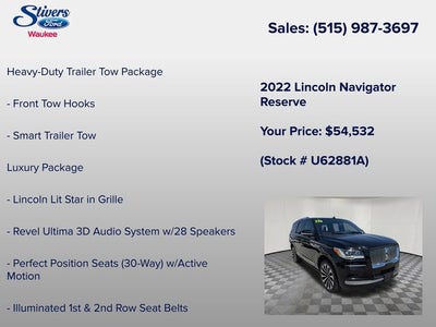 2022 Lincoln Navigator Reserve