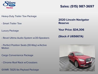 2020 Lincoln Navigator Reserve