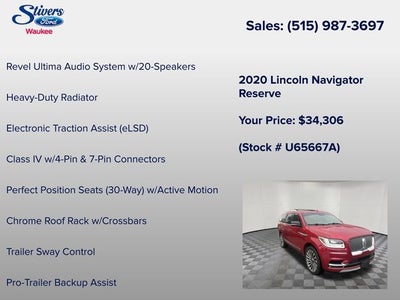 2020 Lincoln Navigator Reserve