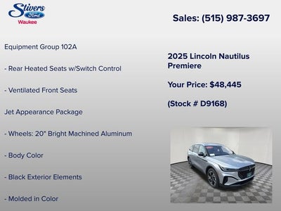 2025 Lincoln Nautilus Premiere