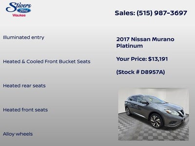 2017 Nissan Murano Platinum