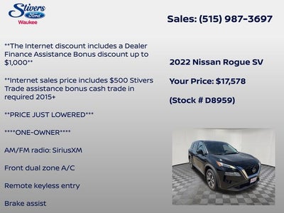 2022 Nissan Rogue SV