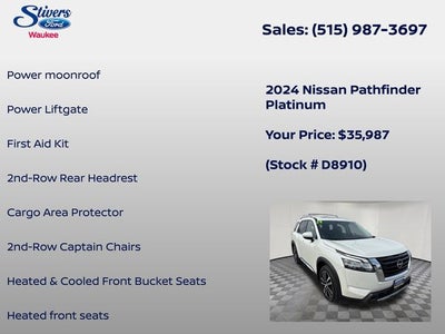 2024 Nissan Pathfinder Platinum